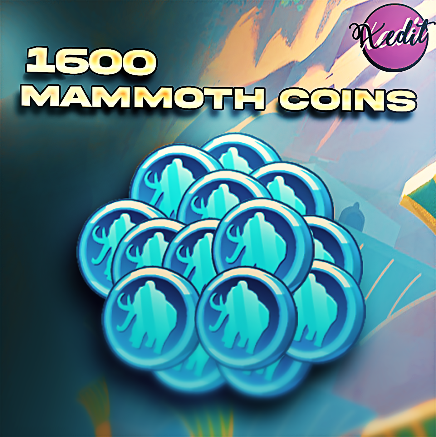 Mammoth coin 1600