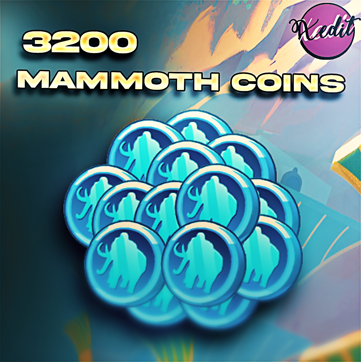 Mammoth coin 3200