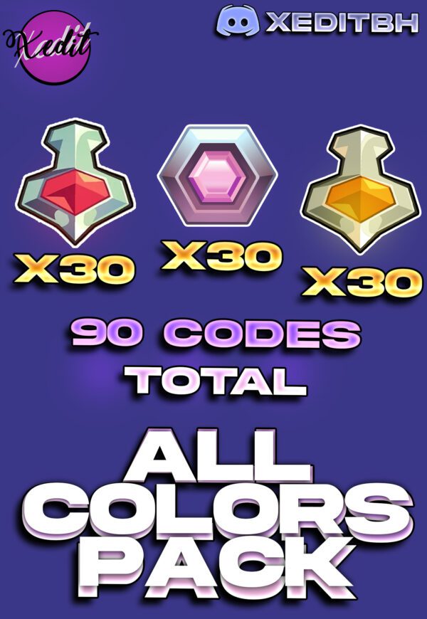 الوان لكل الشخصيات 30x (v5, v6, ccv2)